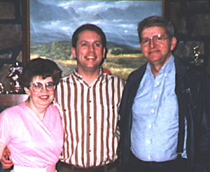 Bob and Shirley Henrikson with their gay son, John
