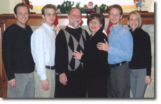 Reitan Family. Ben, Jake, Phil, Randi, Josh, and Britta.