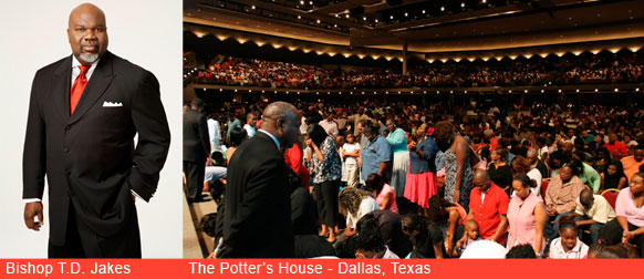 Bishop T.D. Jakes and The Potter's House